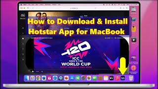 How to Install Hotstar as an App on MacBook  Create Desktop Shortcut for Hotstar [upl. by Emersen]