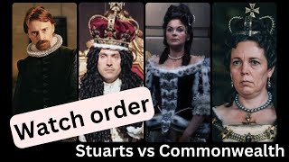 The Stuart Restoration British Monarchy TV and Movie Marathon [upl. by Telrats437]