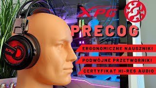 AUDIOFILSKIE SŁUCHAWKI GAMINGOWE  XPG Precog [upl. by Derby]