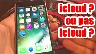 Comment reconnaitre un iphone bloqué icloud dun iphone non bloqué icloud [upl. by Krigsman]