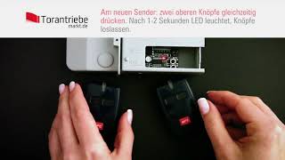 HOW TO BFT Handsender programmieren  kodierung Handsender zum Handsender [upl. by Asirahc]