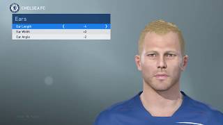 Eidur Gudjohnsen PES 2019 face build  stats classic Chelsea Barcelona [upl. by Cosma605]