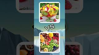 fruits ytshorts trendingshorts comparison🥰🥰🤔 which one would you choose [upl. by Hareenum]