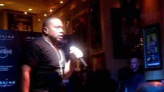 TIMBALAND amp BRANDY aka BranNU  MEET IN THE MIDDLE Live  Hard Rock Cafe Los Angeles [upl. by Everest]