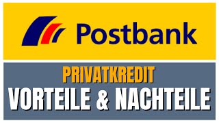 Postbank Kredit  Lohnt er sich [upl. by Cochran]