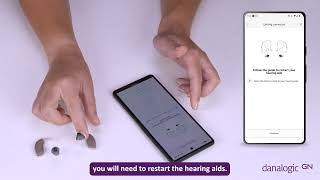 How to connect your danalogic Extend hearing aids to BeMore app on Android devices [upl. by Herrle362]