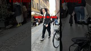 🩸Fashion for the young in Italy🩸 victoria1 milanstreetstyle video fashion milanstyle trend [upl. by Harms489]