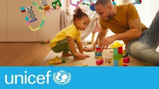 Une bonne alimentation l💛 et le jeu pour un cerveau en bonne santé  UNICEF [upl. by Cristabel319]