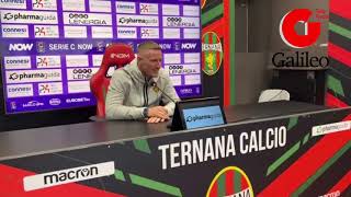 Ternana Abate e il rapporto con Ibrahimovic quotMi comporto secondo la mia coscienzasono tranquilloquot [upl. by Enattirb]