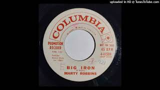 Marty Robbins  Big Iron  Saddle Tramp 1960 Columbia gunfighter ballad [upl. by Eiramenna]