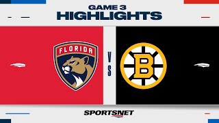 NHL Game 3 Highlights  Panthers vs Bruins  May 10 2024 [upl. by Alyos]