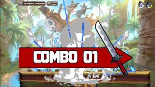 BRAWLHALLA Hattori Combos SPEAR  SWORD [upl. by Latouche]