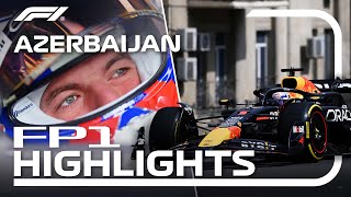 FP1 Highlights  2024 Azerbaijan Grand Prix [upl. by Marrissa]