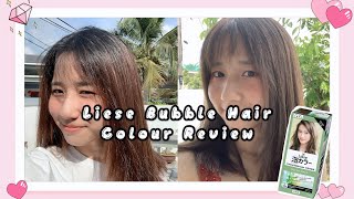 Liese Bubble Hair Colour Review  Mint ash [upl. by Mcculloch645]