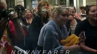 ONE OK ROCK  Olympia French fans wave to the band supposedly inside the Tour Bus Paris 13072023 [upl. by Dlorag]