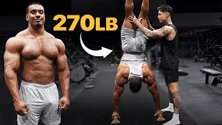 Body Builder VS Calisthenics  Handstand Ft Larry Wheels [upl. by Tandy]