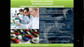 DIPLOMADO ELEARNING EN FARMACOTERAPIA Y FARMACOLOGIA MOLECULAR [upl. by Aletse]