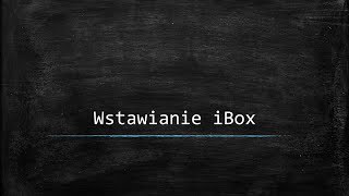 Wstawianie iBox  Woodwork for Inventor [upl. by Bigelow]