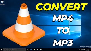 How to Convert MP4 to MP3 in VLC Media Player [upl. by Nereus]