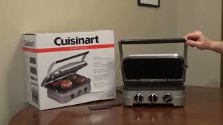 Cuisinart Griddler  Electric Griddle [upl. by Wendalyn325]