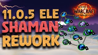 1105 Ele Shaman BuildsTalentsStatsCrafting UPDATED  The War Within [upl. by Ailongam]