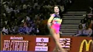 Nadia Comaneci 1992 McDonalds Gymnastics Spectacular with Bart Conner [upl. by Lemmie240]