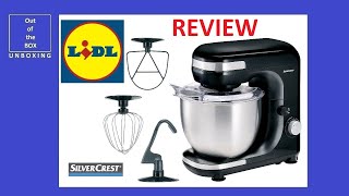 SilverCrest Stand Mixer ROBOT MULTIFONCTION SKM 600 A1 REVIEW Lidl 6000W 5L [upl. by Ilocin]