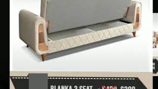 Blanka 3 Seater Sofa Bed [upl. by Johnnie]