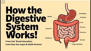 How does the Digestive system works [upl. by Monreal173]