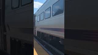 NJ Transit BCL Train 1155 PL42AC 4031 Departing Waldwick With Many Horn Honks shorts [upl. by Simpkins512]