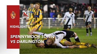 Spennymoor Town 11 Darlington  National League North  202122 [upl. by Bywaters394]