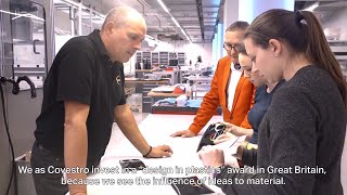 “Design in Plastics” Winners visit Covestro Labs in Leverkusen [upl. by Enellij]