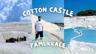 Pamukkale  Cotton castle  Parachute Jumping  Turkey  Kaleem Khan vlogs [upl. by Ingham]