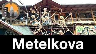 Exploring Metelkova City in Ljubljana Slovenia [upl. by Kelcy327]