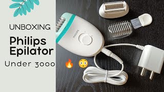 UNBOXING Philips Corded Epilator BRE 245 🔥😍  2 in 1shaver and epilator  Best Epilator❤️ [upl. by Jacqui]