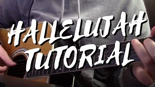 HAIM  Hallelujah Guitar Tutorial [upl. by Arraeic459]