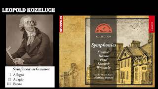 Leopold Koželuch Symphony in G minor London Mozart Players Matthias Bamert [upl. by Refanej433]