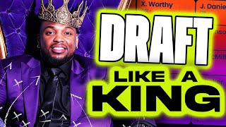 Draft Like A KING Finding the Perfect ADP  Fantasy Football Draft Advice [upl. by Jesh801]