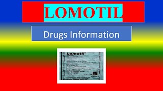 LOMOTIL   Generic Name  Brand Names How to use Precautions Side Effects [upl. by Rramo]