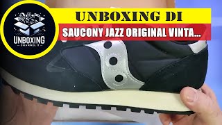 Saucony Jazz Original Vintage Scarpe da Ginnastica Uomo 44 Nere [upl. by Anuahc]