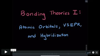 Advanced Organic – Bonding Theories I [upl. by Ah]