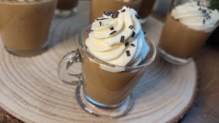 ✨ Recette de la crème dessert liégeois au café facile et rapide [upl. by Clover991]