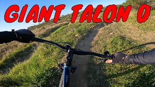 GIANT TALON 0 2021 MOUNTAIN BIKE  RAW POV FOOTAGE [upl. by Willett]