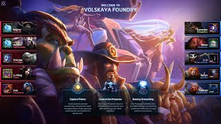 Heroes of the Storm  Quickies 184  Volskaya Foundry  Azmodan [upl. by Krystin]