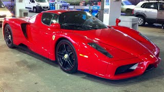 Driving Nick Masons Ferrari Enzo 950 miles to the Col de Vence in France through the night 2011 [upl. by Chandal]