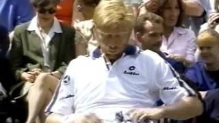 Rafter vs Becker 4th round Wimbledon 1999 [upl. by Llenyaj]