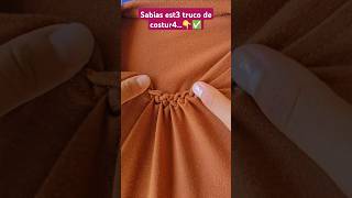 Sabias est3 truco de costur4 coser costura sewing diy trucos ideas costuracontabita [upl. by Evannia]