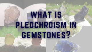 what is pleochroism in gemstones [upl. by Joacimah509]