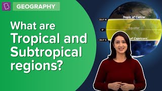 What Are Tropical And Subtropical Regions  Class 6  Geography  Learn With BYJUS [upl. by Airuam349]