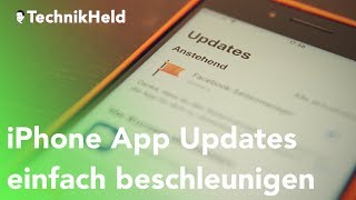 Einzelne Apps schneller aktualisieren  iPhone Tipp [upl. by Arissa]